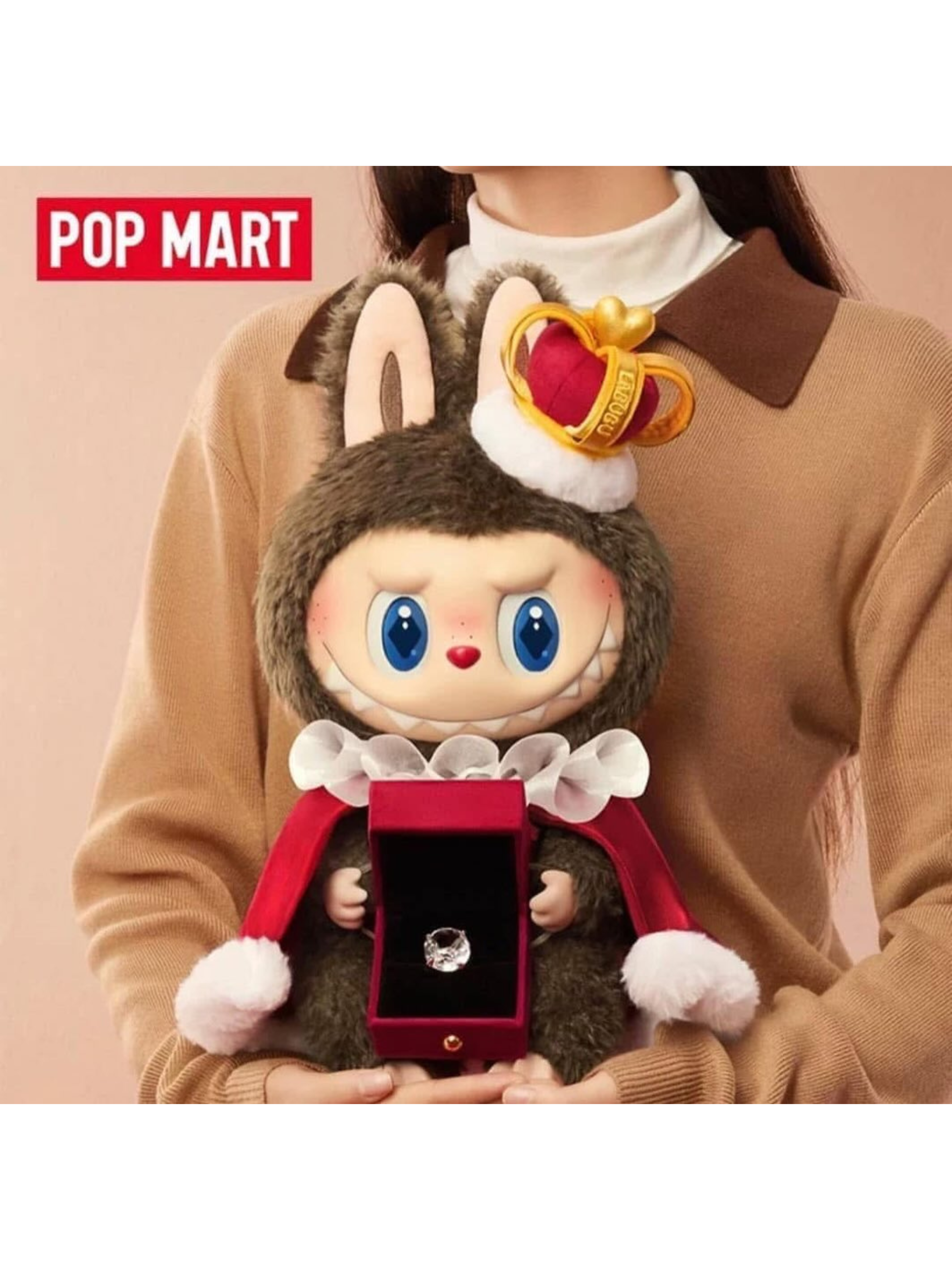 POP MART The monsters - Labubu King's Big Baby