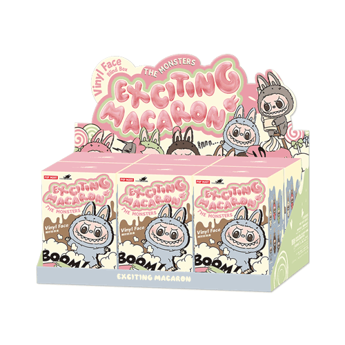 POP MART The monsters - Exciting Macaron - 1  Labubu