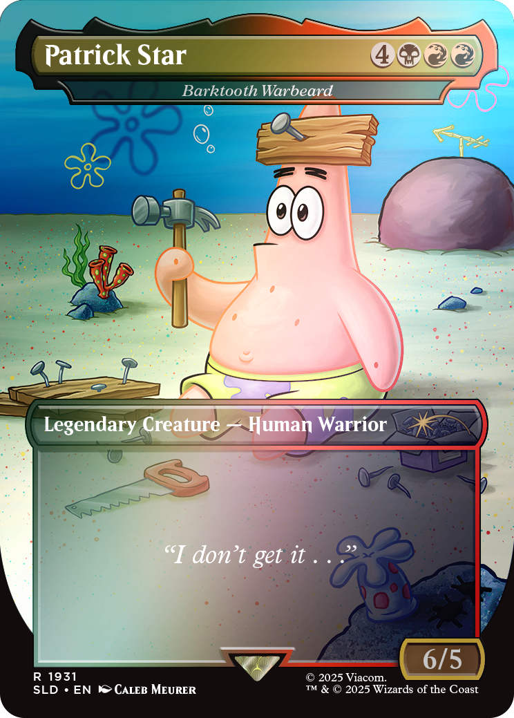 SPONGEBOB SQUAREPANTS BUNDLE FOIL EDITION