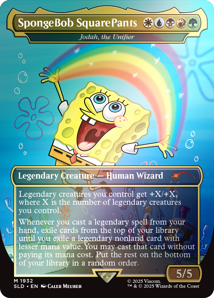 SPONGEBOB SQUAREPANTS BUNDLE FOIL EDITION