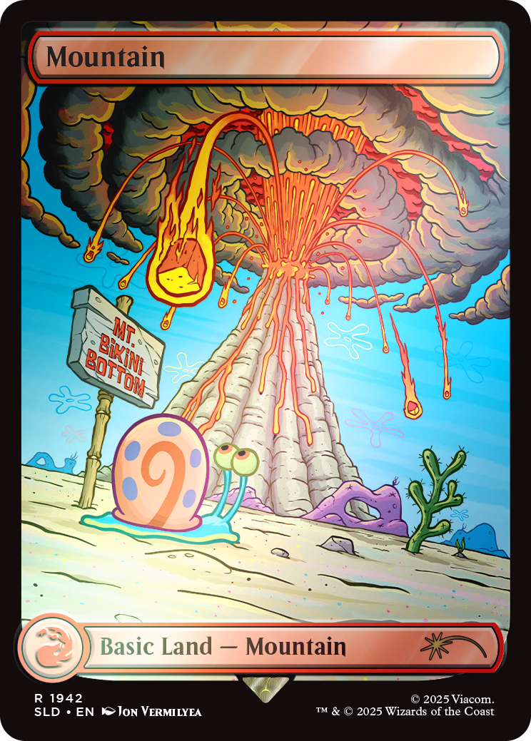 SECRET LAIR X SPONGEBOB SQUAREPANTS: LANDS UNDER THE SEA FOIL EDITION