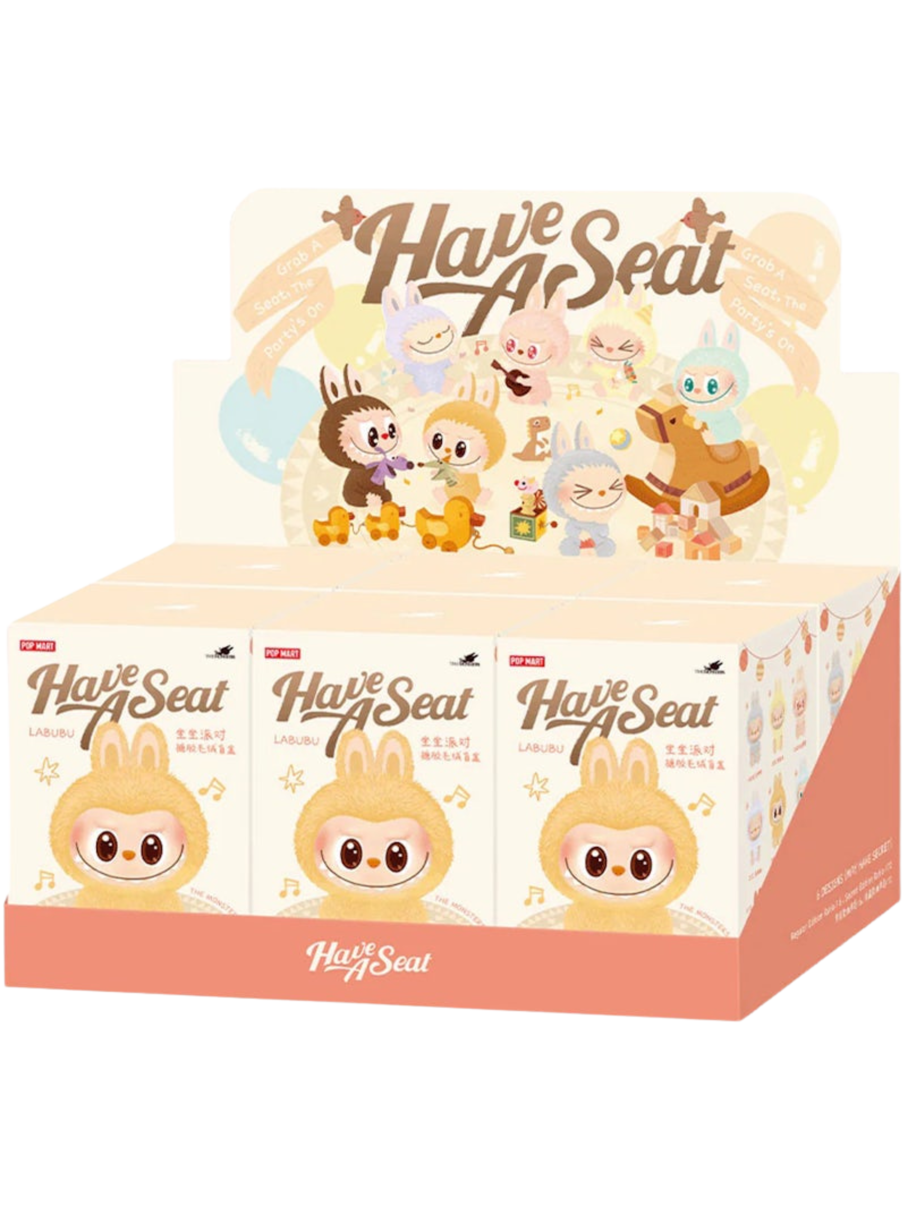 POP MART The monsters - Have a Seat - 1 Labubu