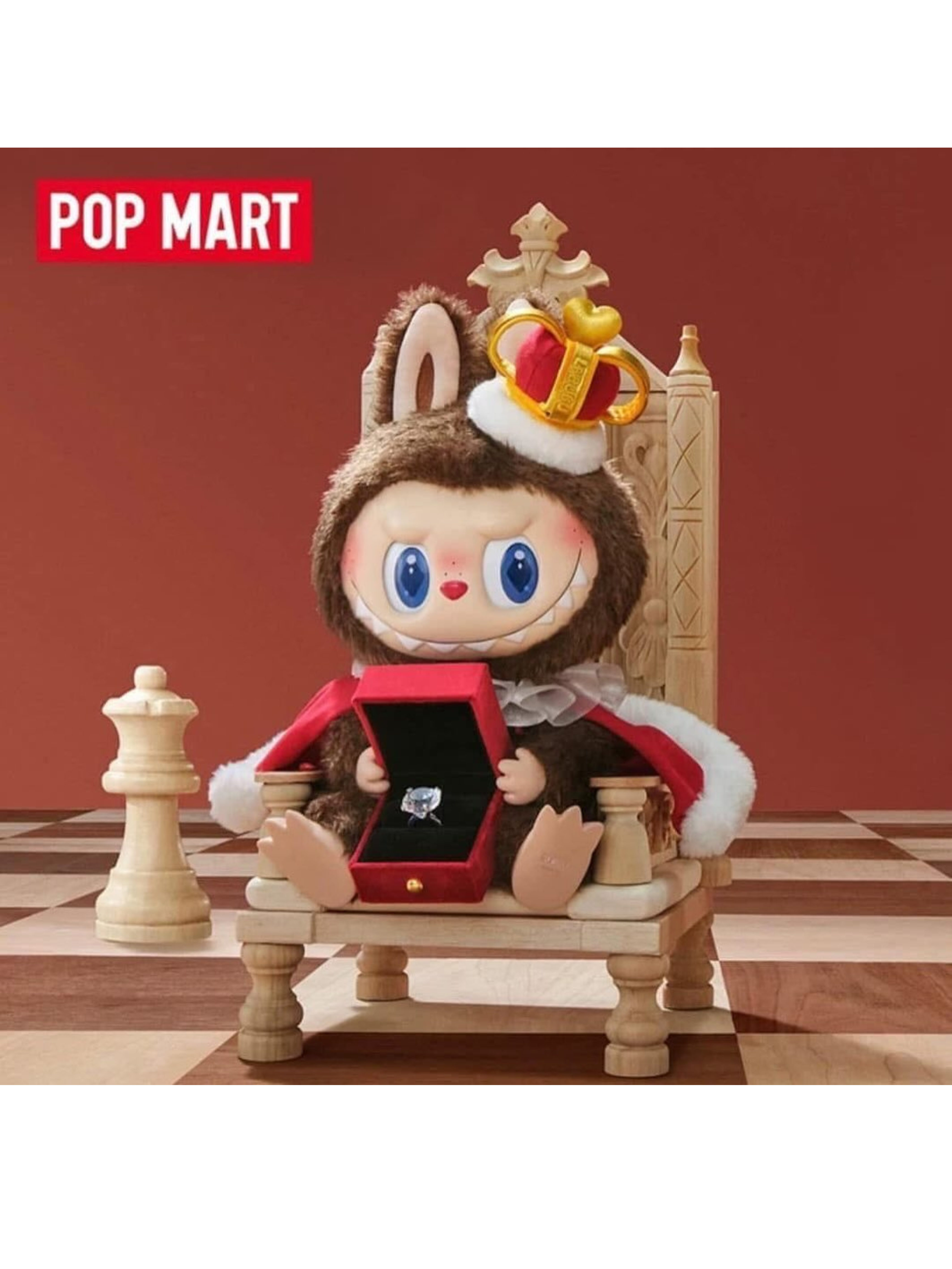 POP MART The monsters - Labubu King's Big Baby