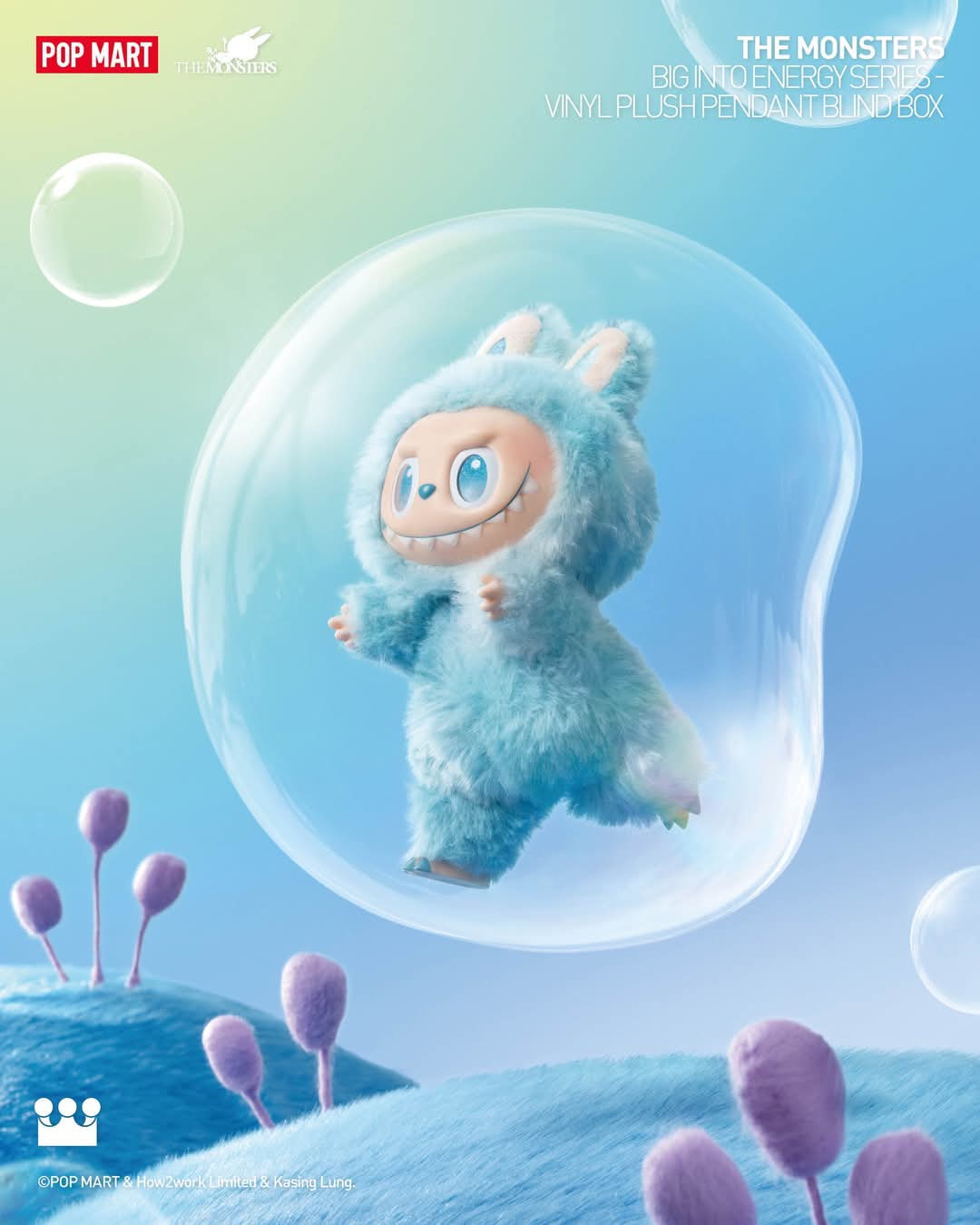 POP MART The monsters - Big into Energy - Labubu V3