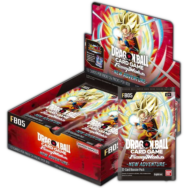 PREVENTA - Dragon Ball Super Card Game Fusion World Booster Display - New Adventure (FB05)