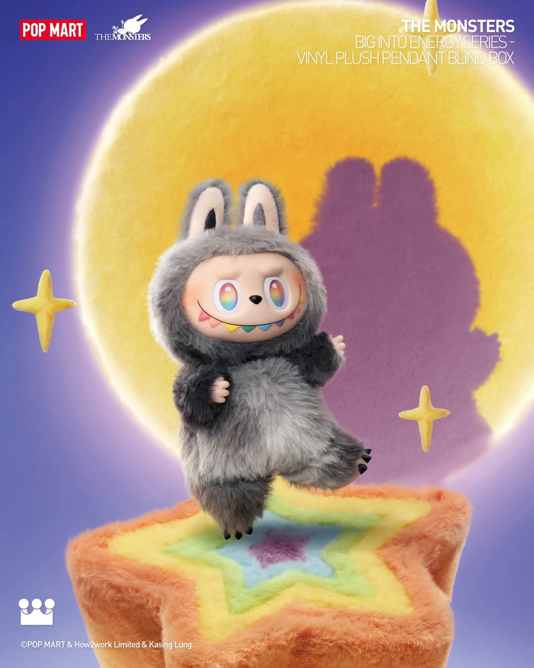 POP MART The monsters - Big into Energy - Labubu V3