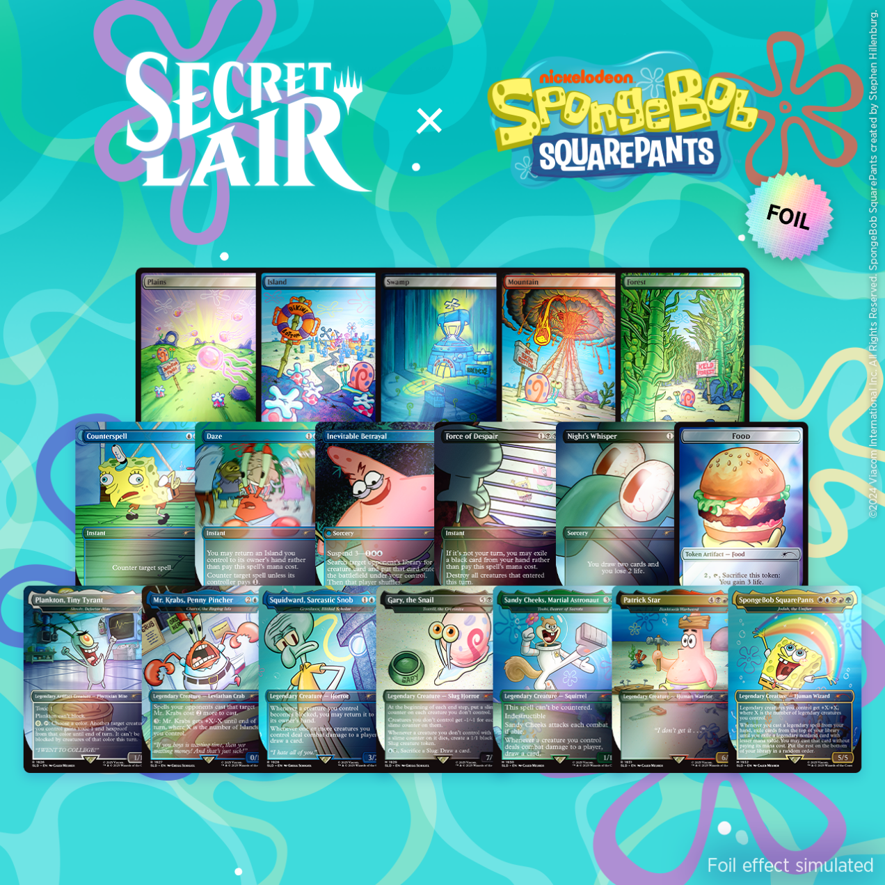 SPONGEBOB SQUAREPANTS BUNDLE FOIL EDITION