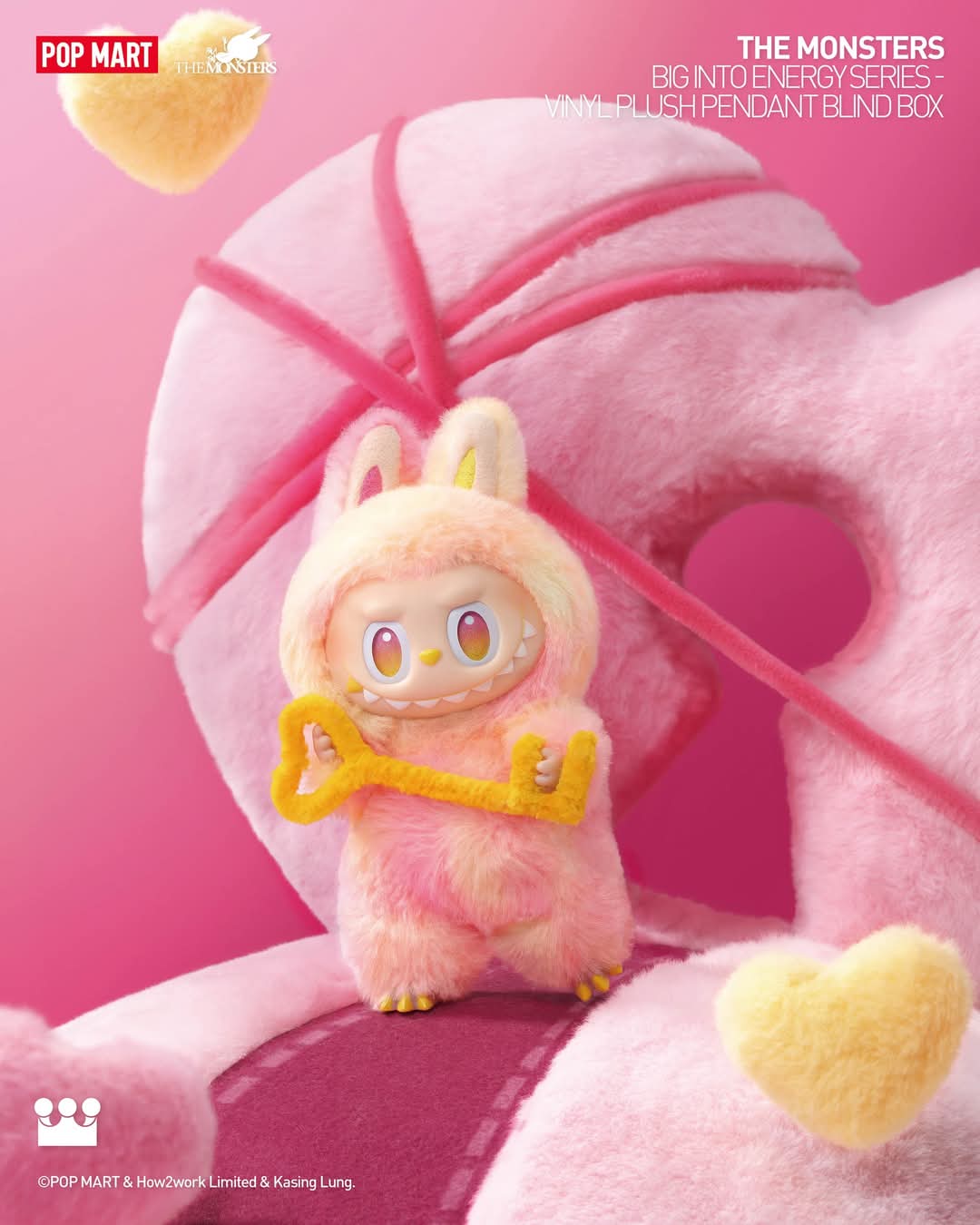 POP MART The monsters - Big into Energy - Labubu V3