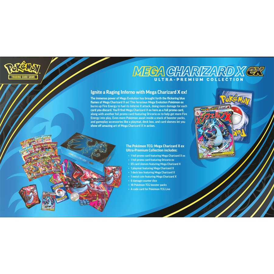 Pokemon TCG: Mega Charizard X ex Ultra Premium Collection