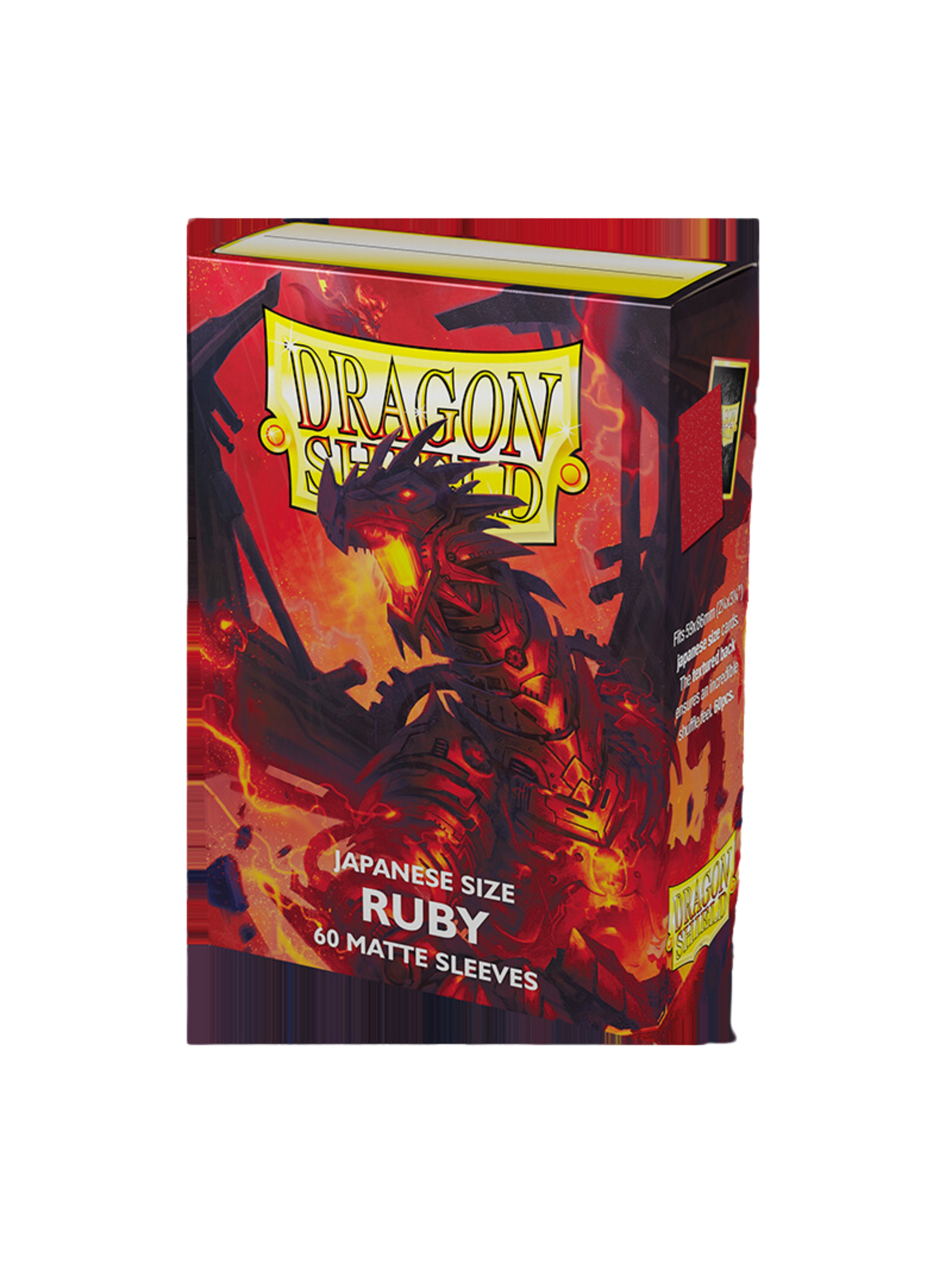 Micas Dragon Shield: Japanese Matte Ruby 