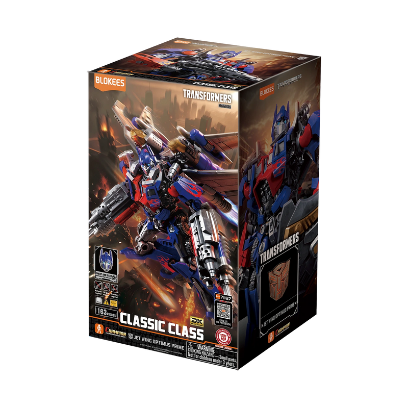 Transformers Classic Class 21 Jet Wing Optimus Prime - Blokees