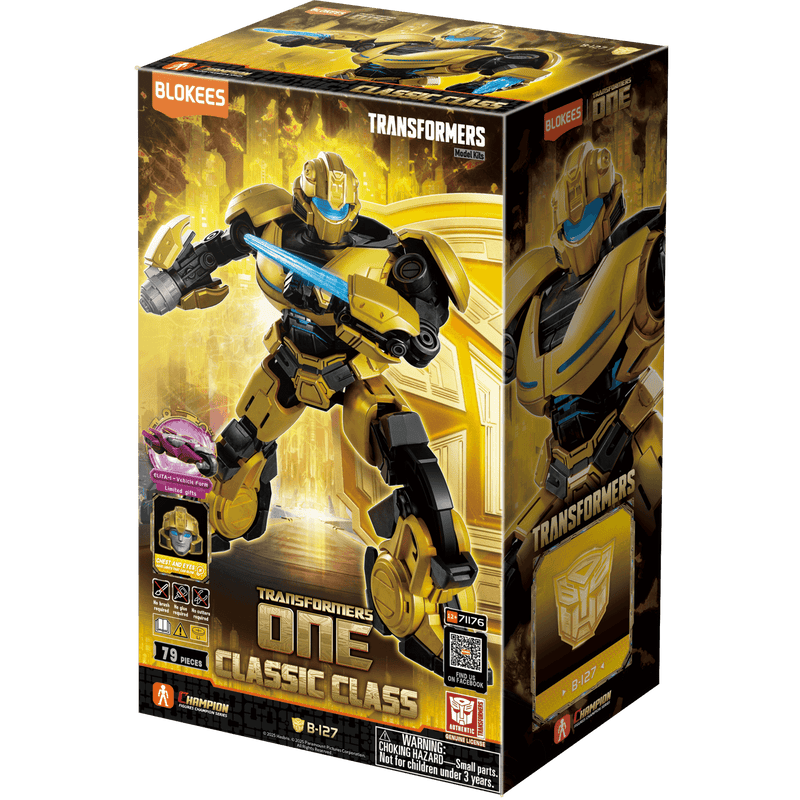 Blokees - Figuras Transformers Clásico - "Clase 14  B-127" (Transformers ONE 2024)