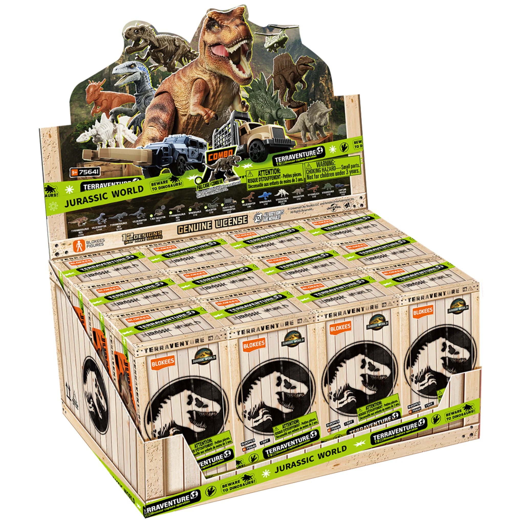 Jurassic World 01 Blokees 12pz.