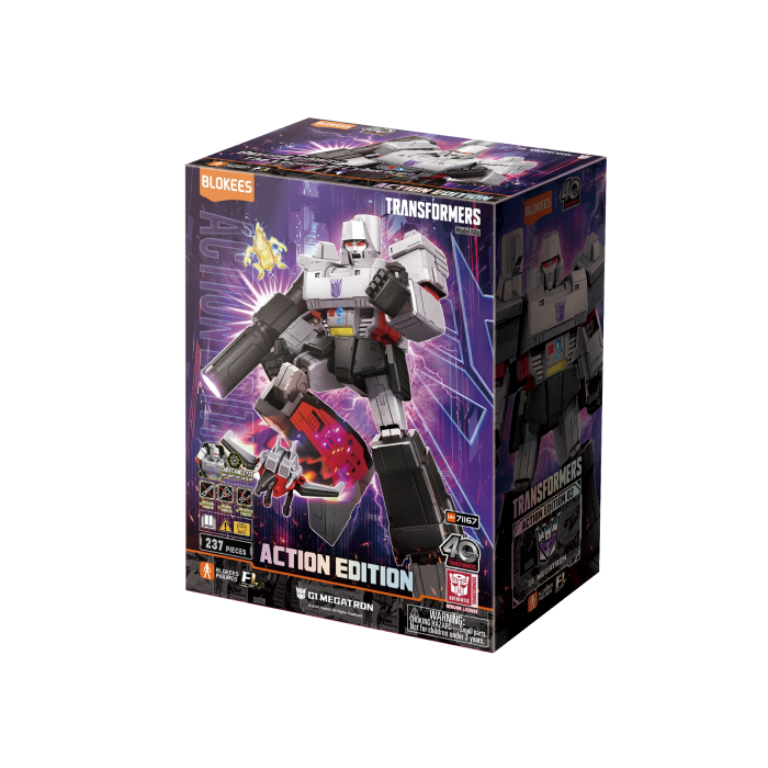 Blokees - Figuras Transformers Action Edition 02 - "G1 Megatron"