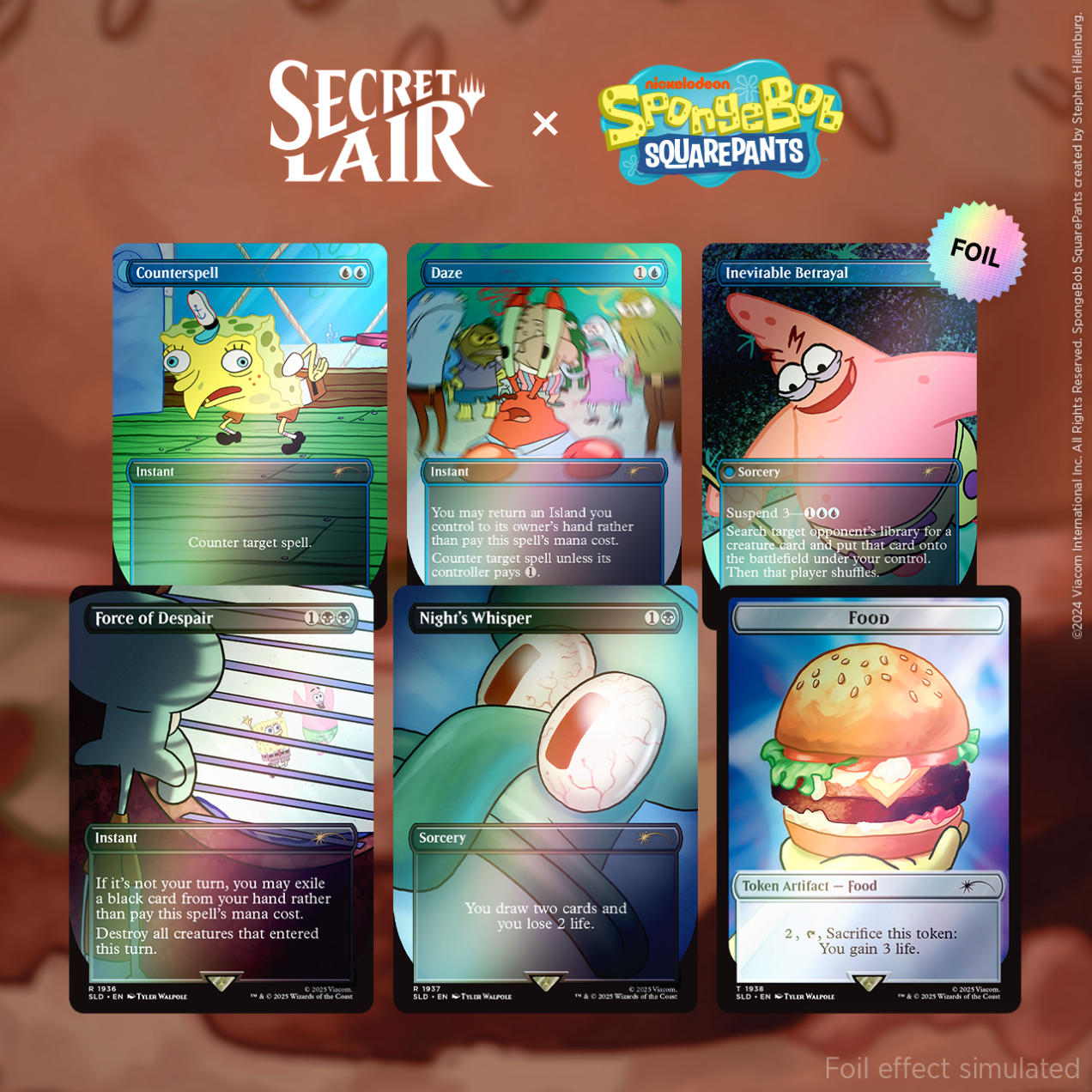 SPONGEBOB SQUAREPANTS BUNDLE FOIL EDITION
