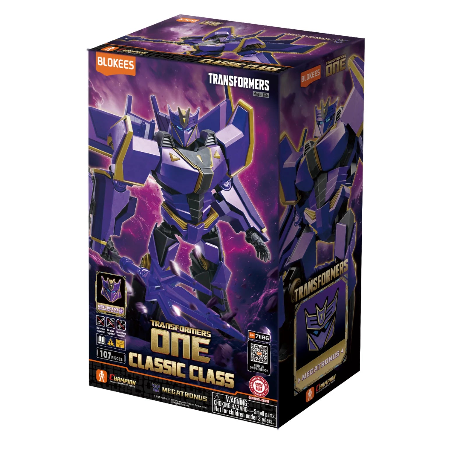 Transformers Classic Class 20 Megatronus Prime - Blokees