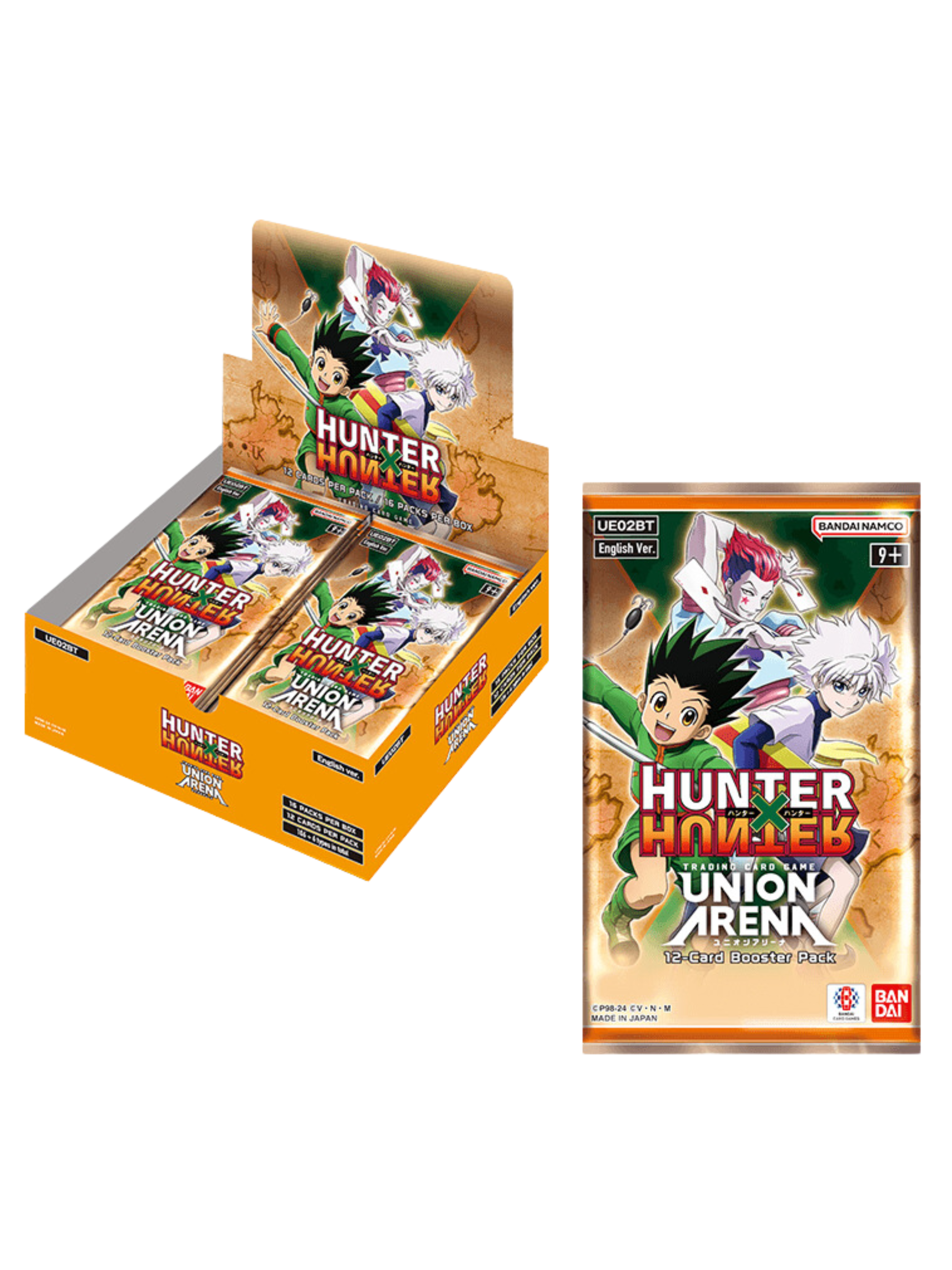 PREVENTA-UNION ARENA BOOSTER PACK HUNTER X HUNTER [UE02BT]