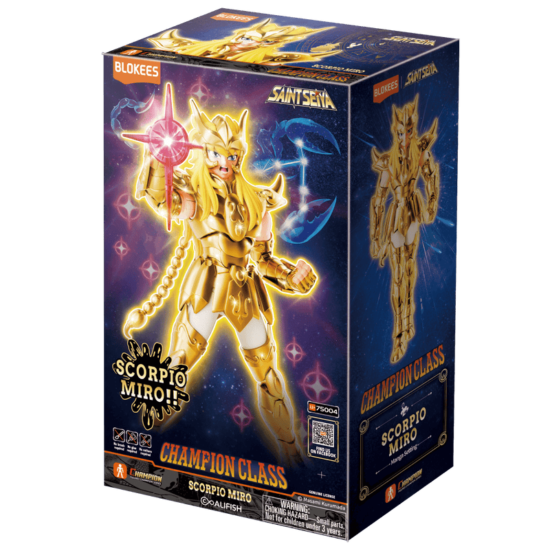 PREVENTA - Blokees - Saint Seiya Clase Champion - Scorpio Miro Manga