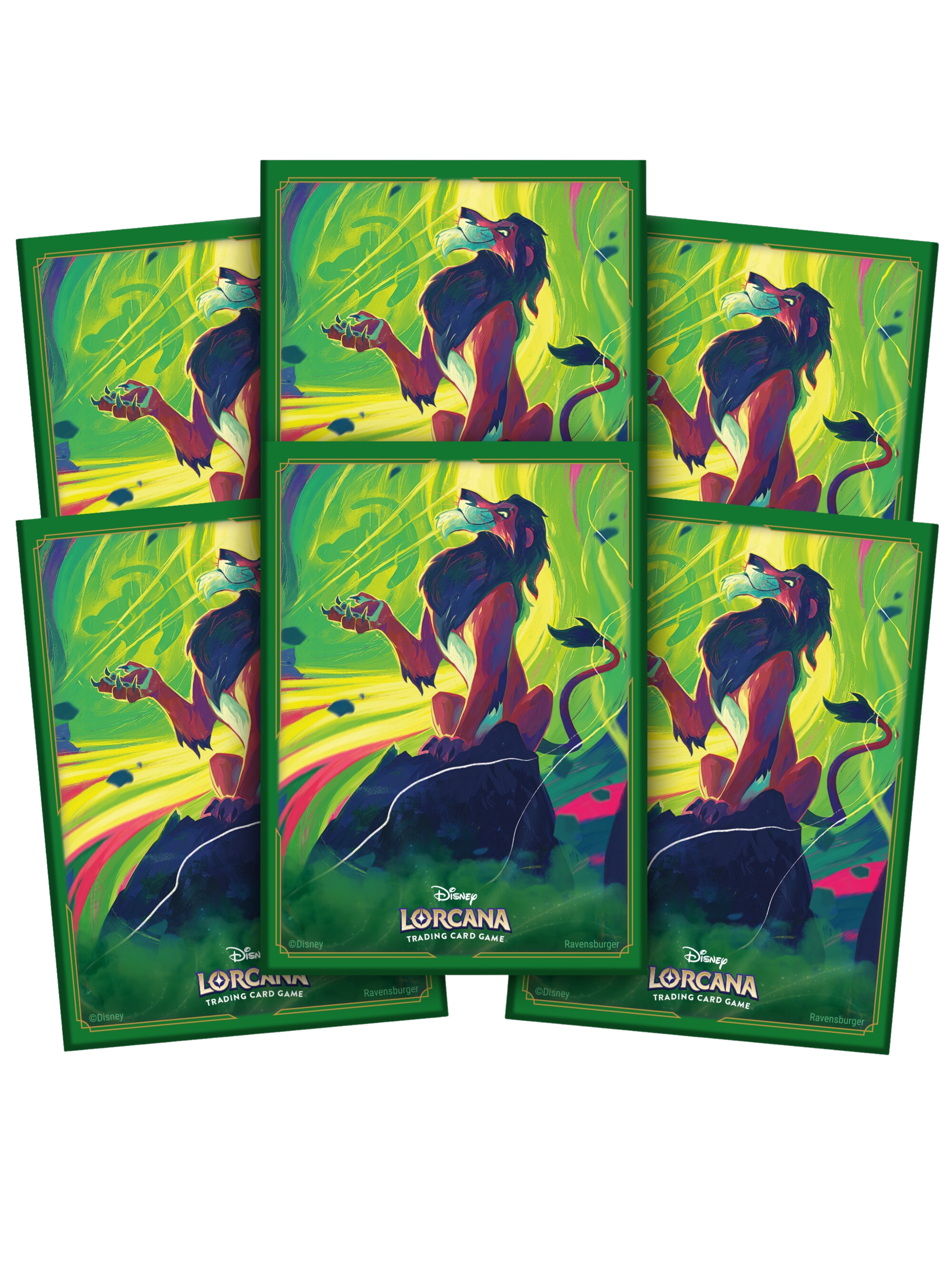 Lorcana set 6 "Azurite Sea" - Scar Vengeful Lion (Card Sleeves)