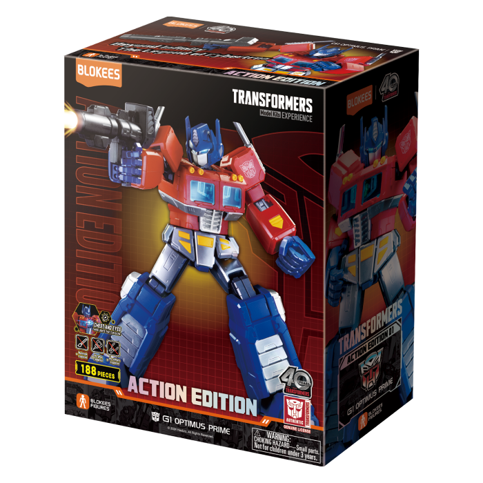 PREVENTA - Blokees - Figuras Transformers Action Edition 01 - "G1 Optimus Prime"