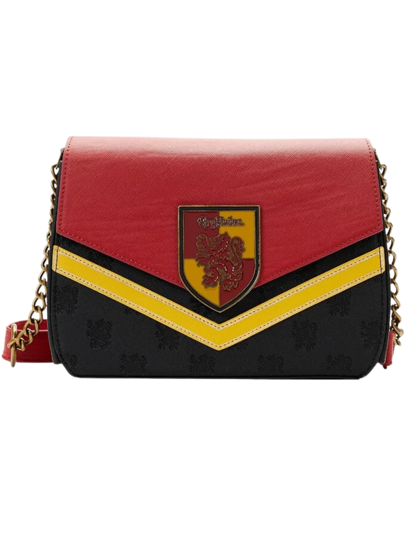 Loungefly Harry Potter Gryffindor bolsa de mano con cadena