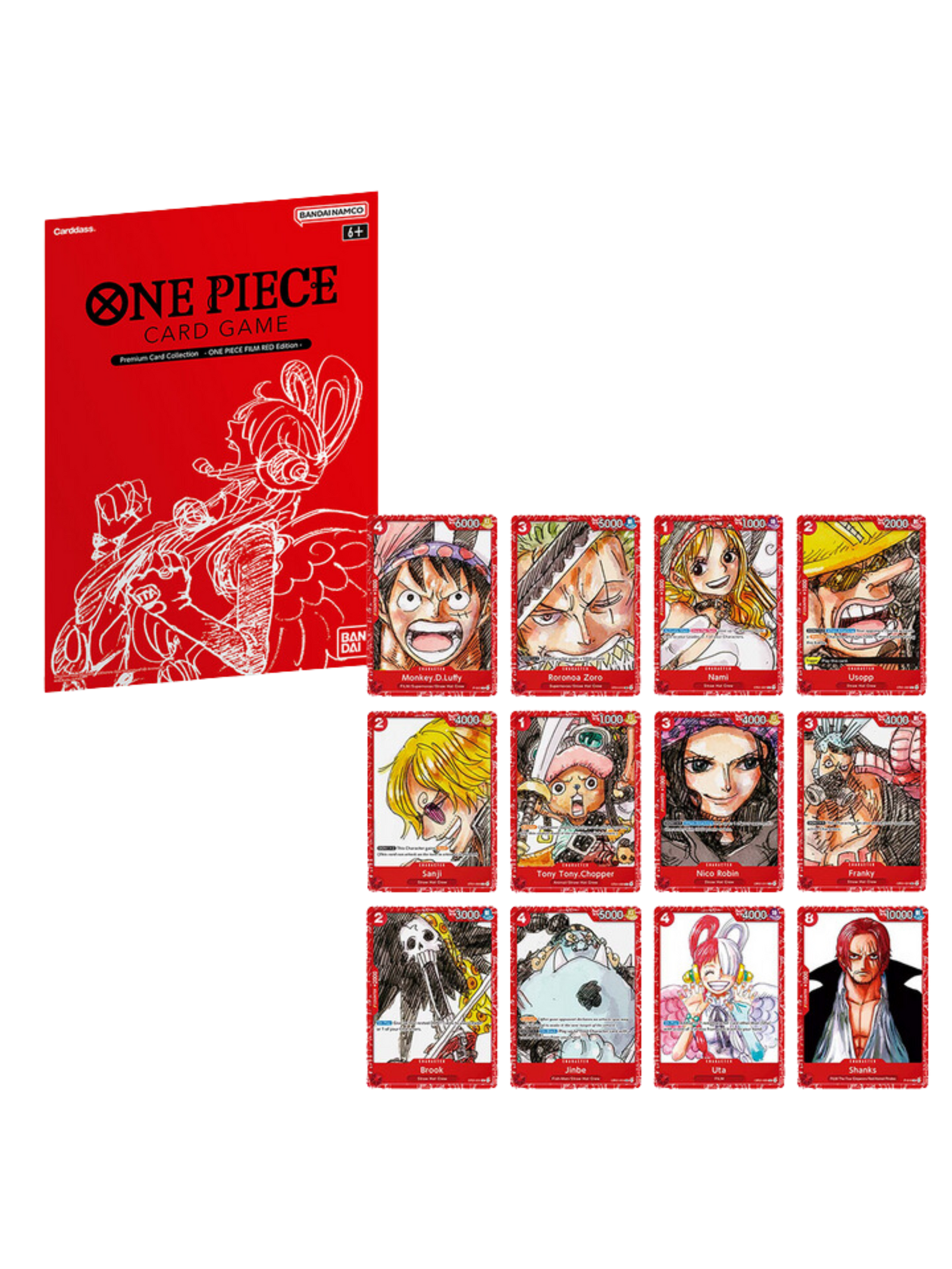 One Piece Tcg: Premium Card Collection - Film Red Edition