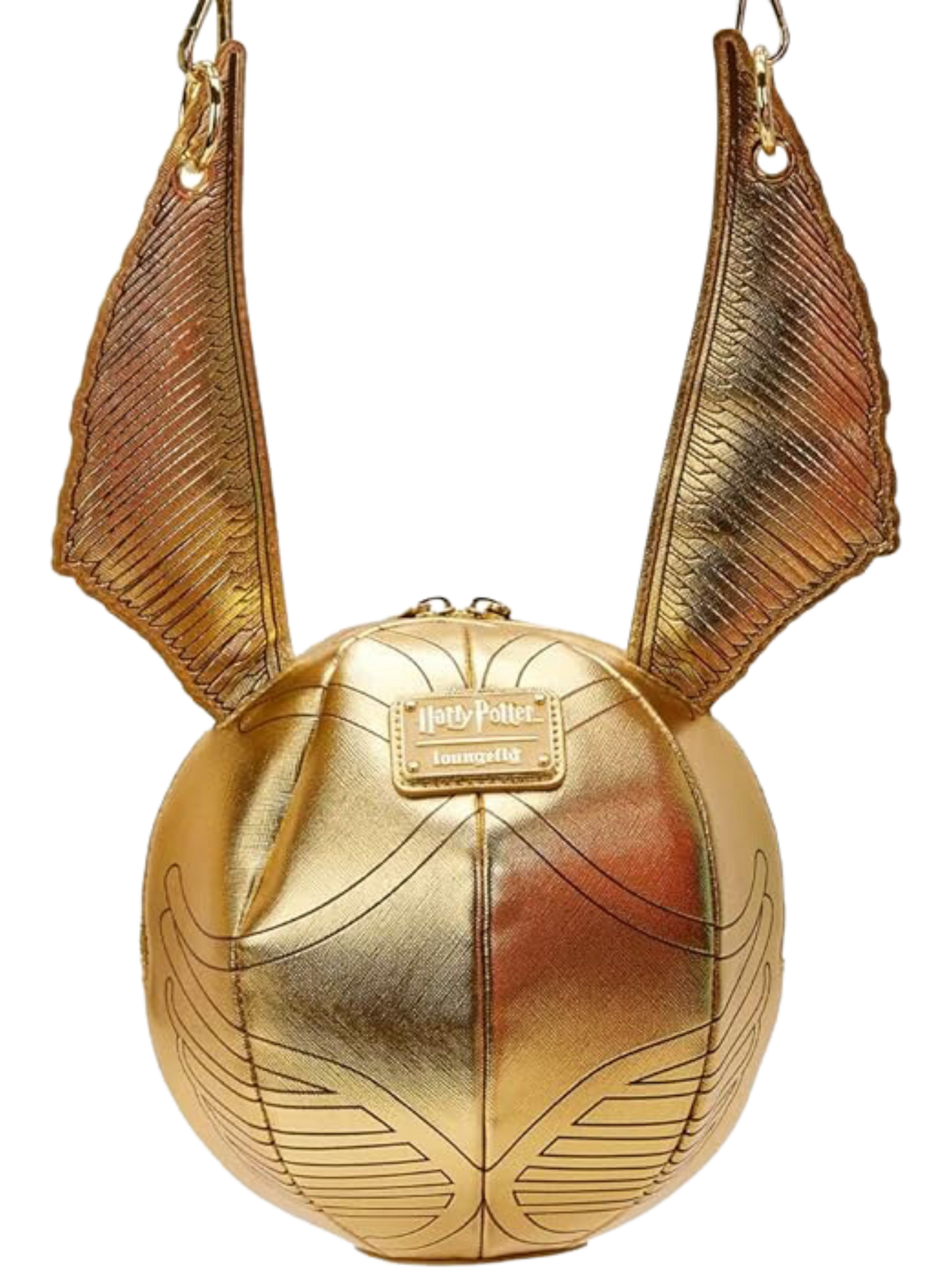 Loungefly Harry Potter Golden Snitch Figural bolsa de mano