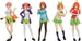POP UP PARADE The Quintessential Quintuplets the Movie Special Set