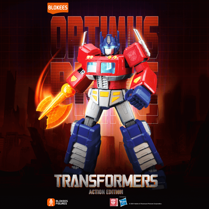 PREVENTA - Blokees - Figuras Transformers Action Edition 01 - 