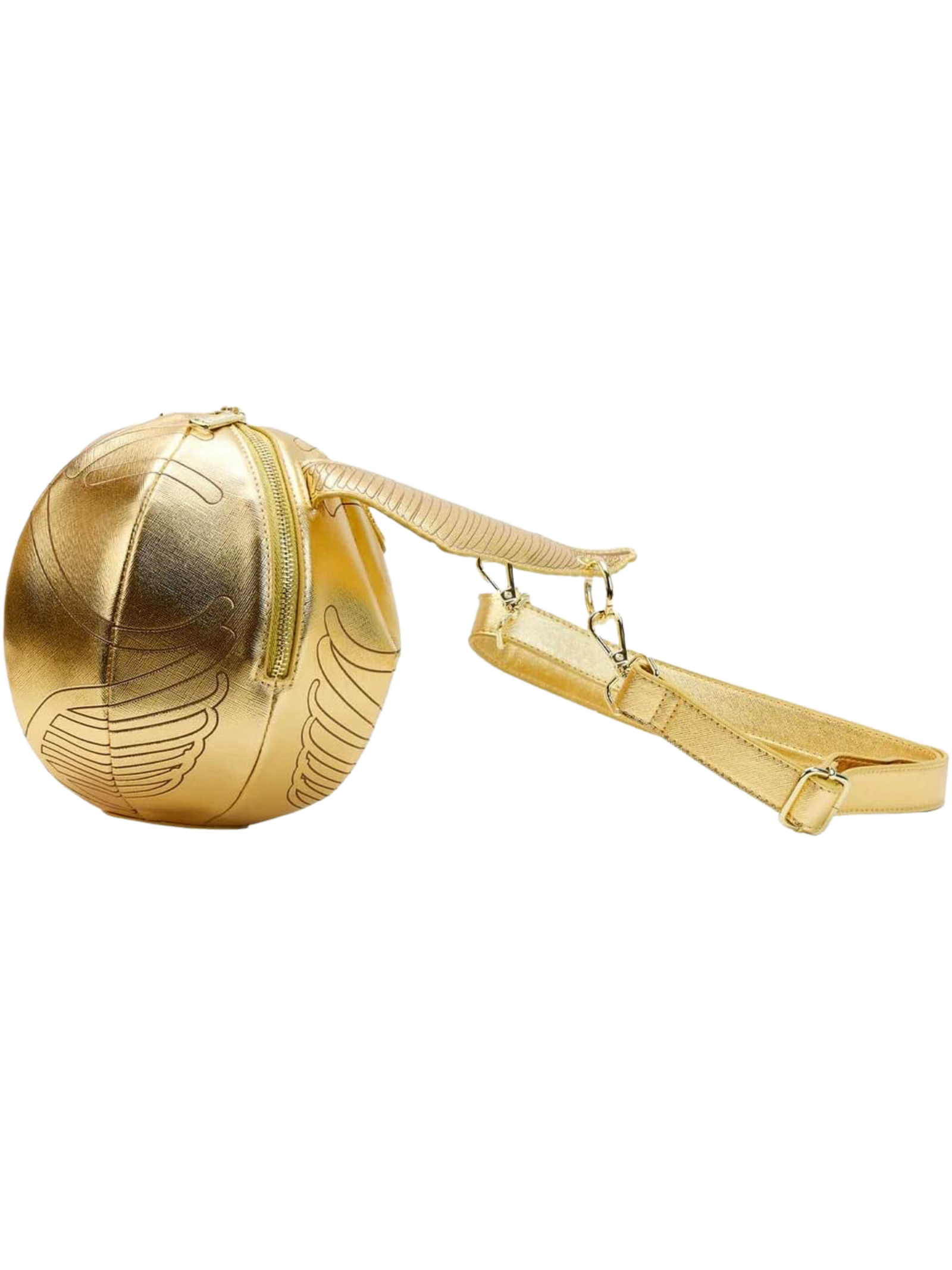 Loungefly Harry Potter Golden Snitch Figural bolsa de mano