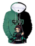 Sudadera con capucha Demon Slayer -Tanjiro Kamado