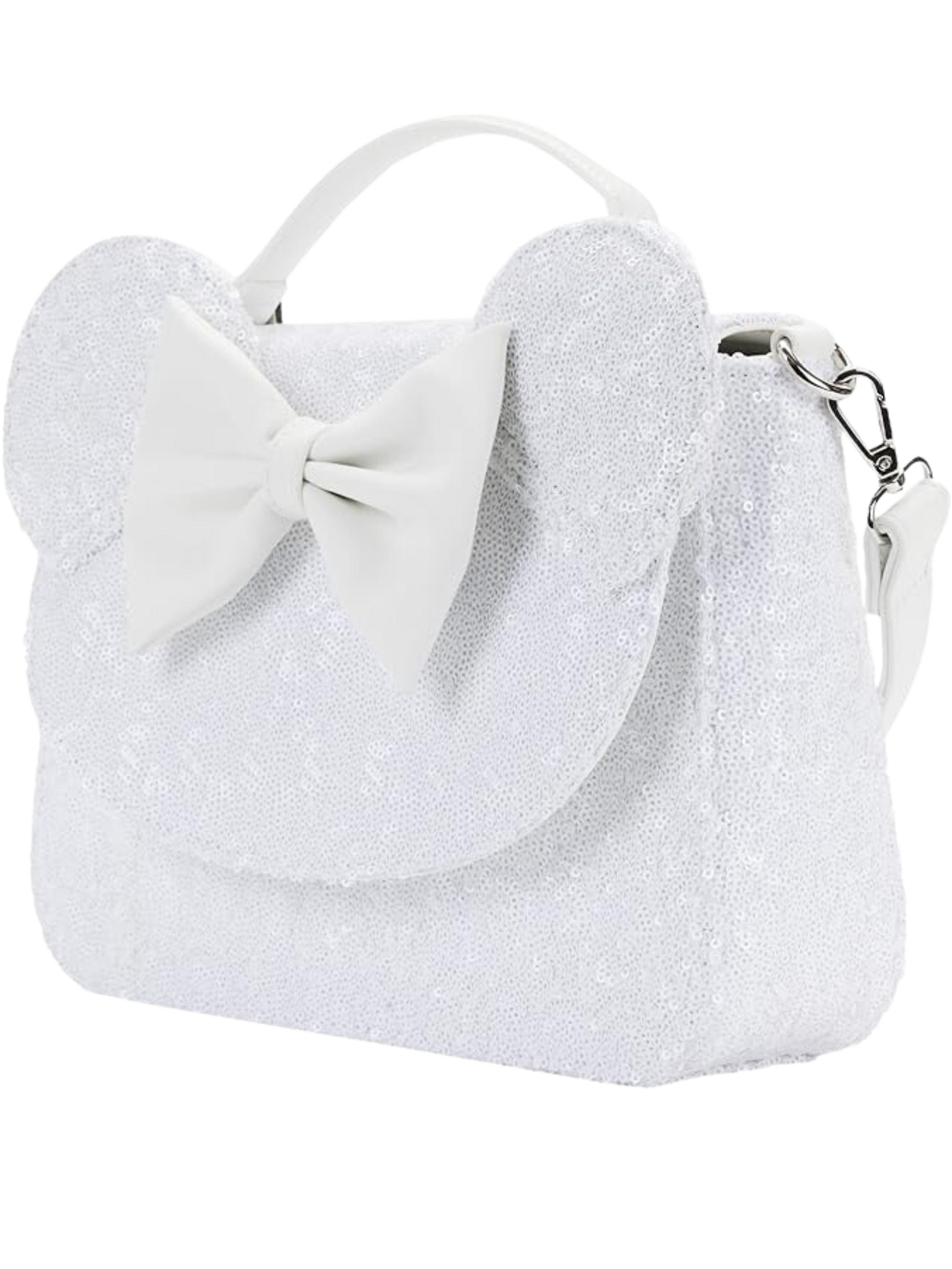 Loungefly Minnie Mouse boda lentejuelas bolsa de mano