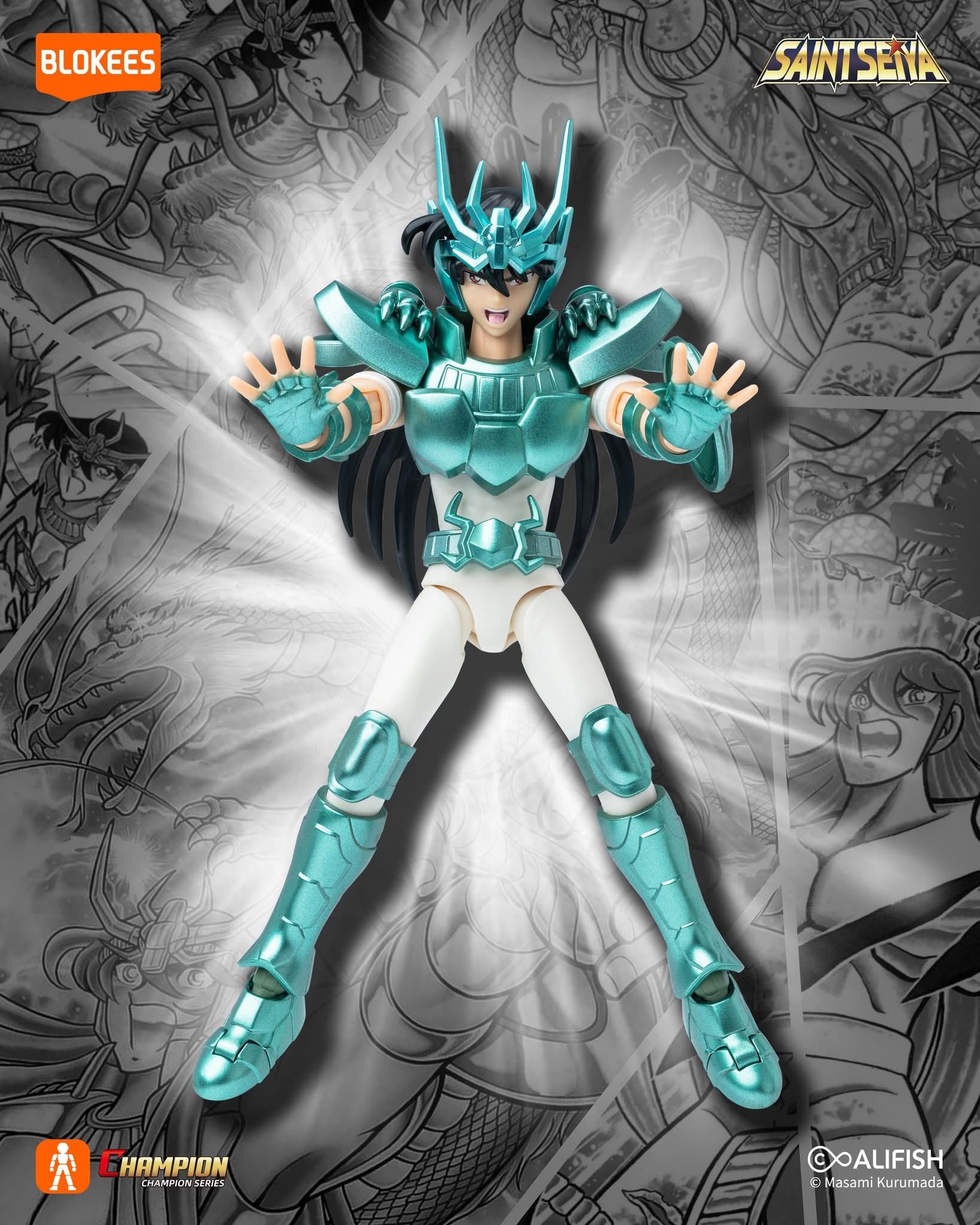 SAINT SEIYA CHAMPION CLASS SHIRYU MANGA