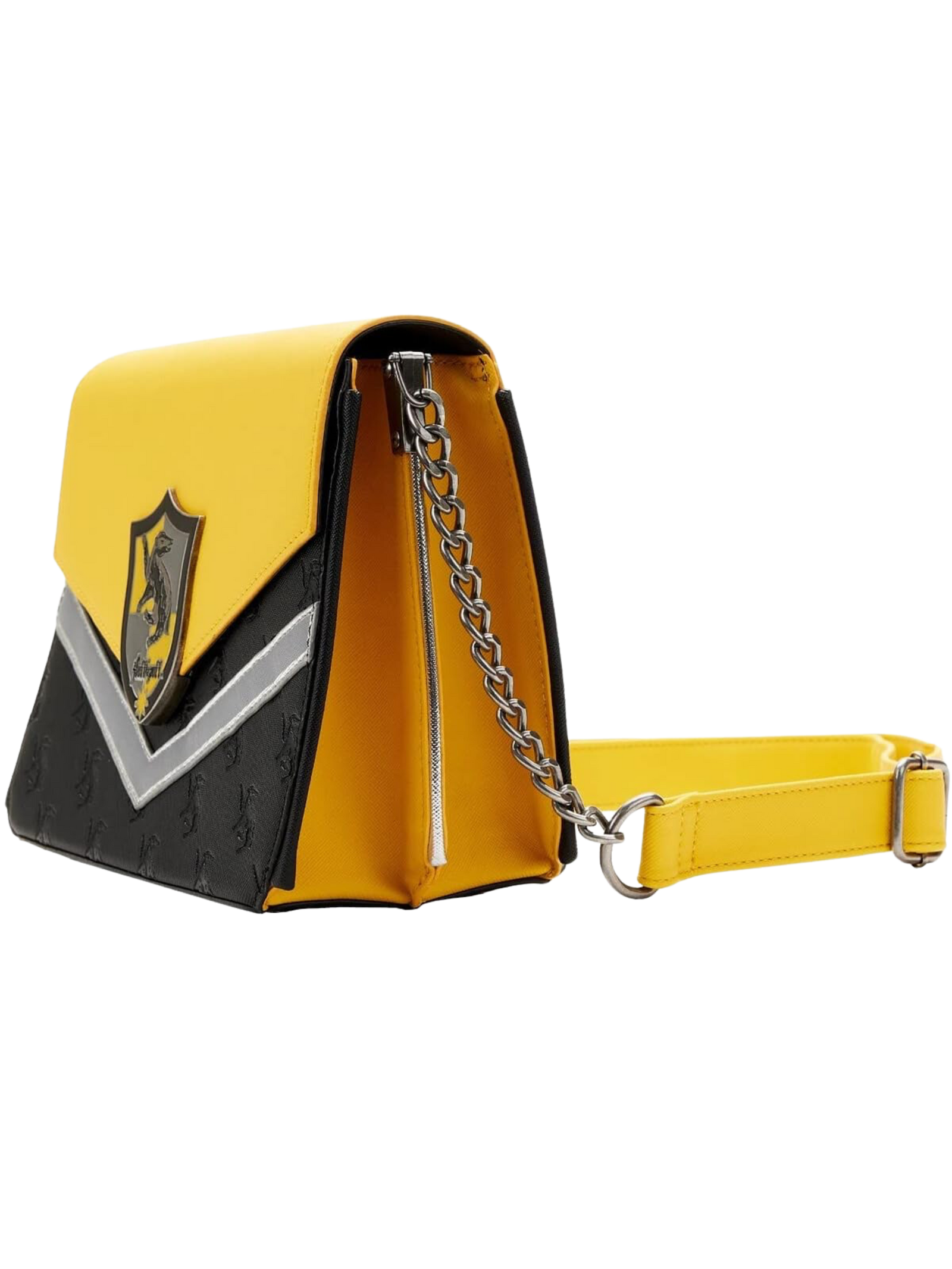 Loungefly Harry Potter Hufflepuff bolsa de mano con cadena