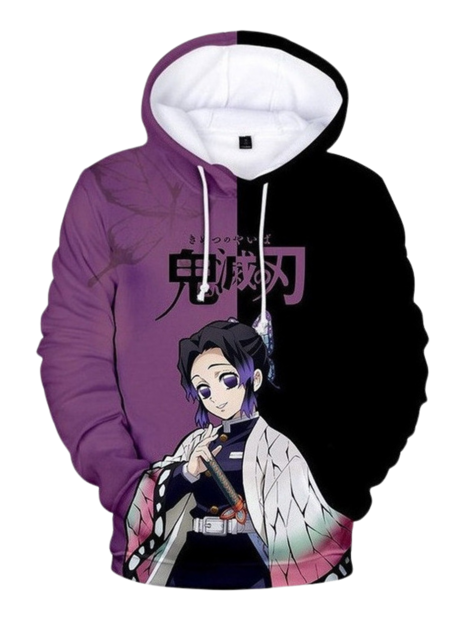 Sudadera con capucha Demon Slayer - Shinobu Kocho