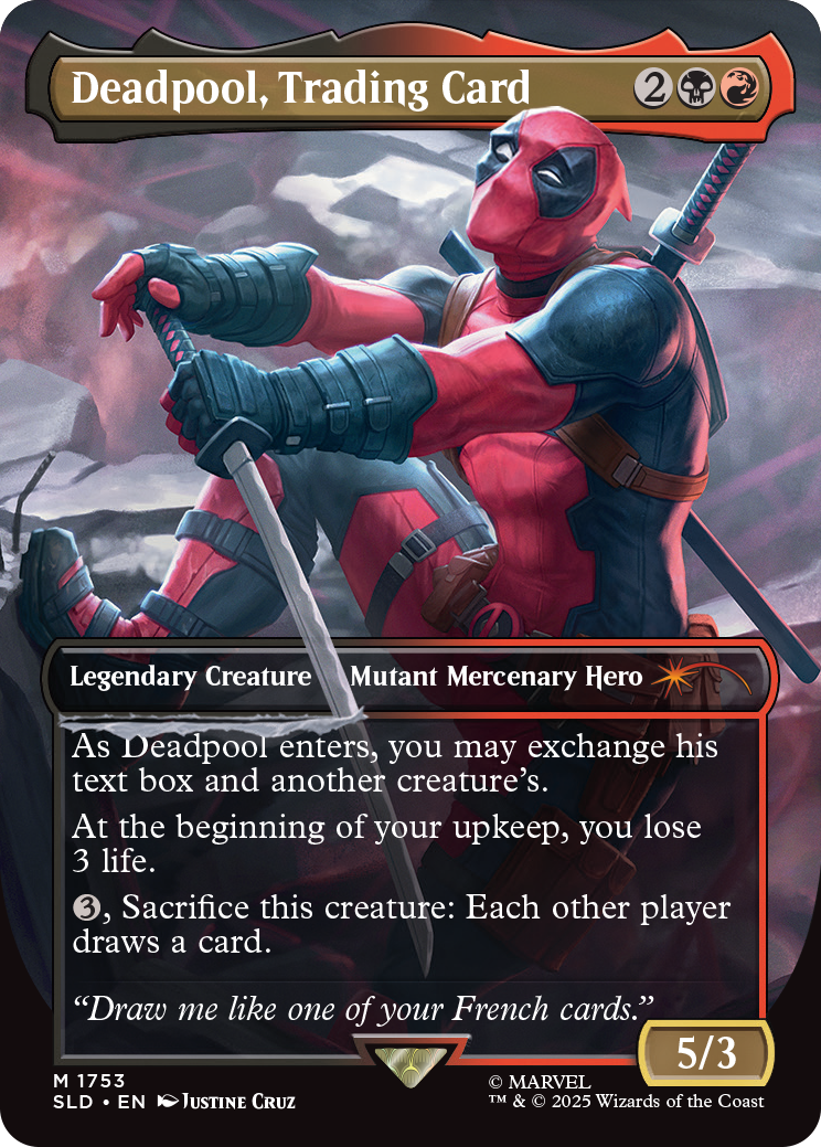 SECRET LAIR X MARVEL'S DEADPOOL