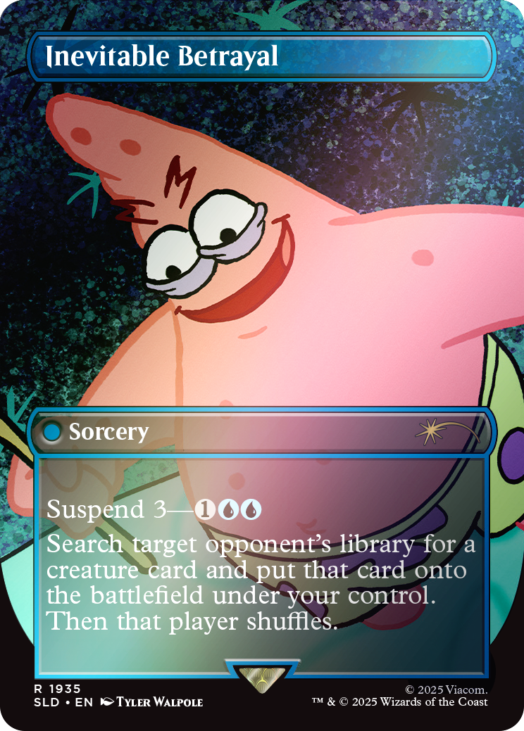 SECRET LAIR X SPONGEBOB SQUAREPANTS: INTERNET SENSATION FOIL EDITION
