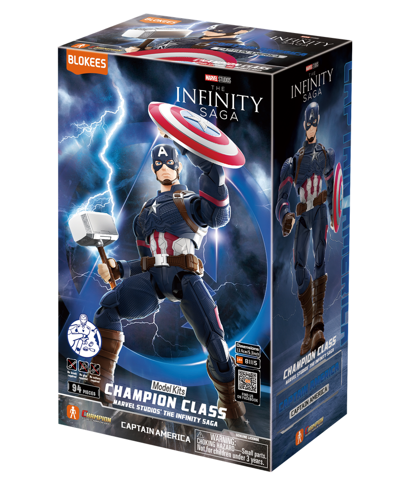 Marvel Infinity Saga Champion Class Captain America Model Kits