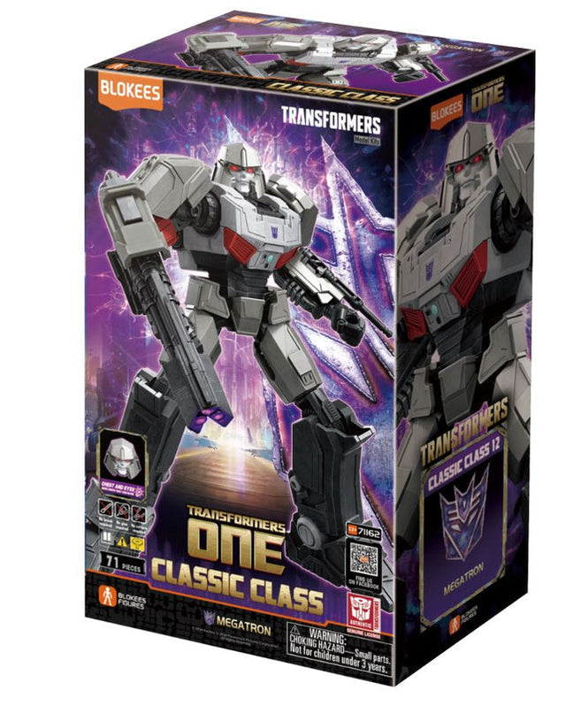 PREVENTA - Blokees - Figuras Transformers Clásico - "Clase 12 Megatron" (Transformers ONE 2024)