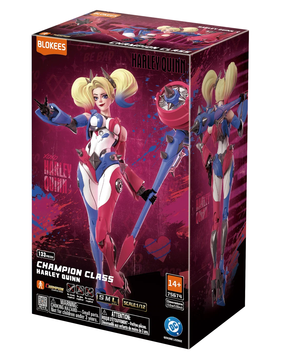 DC Champion Class: Harley Quinn - Blokees