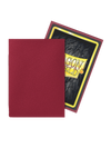 Micas Dragon Shield: Standard Matte Blood Red "Simurag" 100ct.
