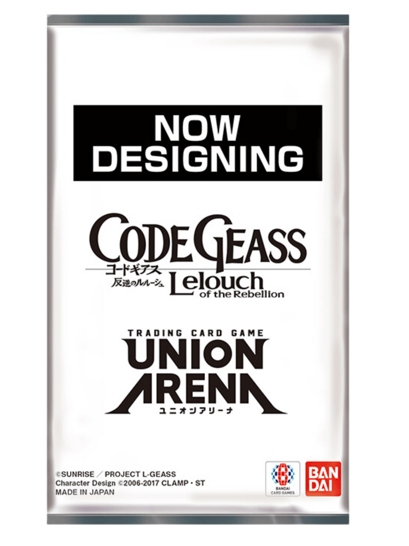 PREVENTA-UNION ARENA BOOSTER PACK CODE GEASS: Lelouch of the Rebellion [UE04BT]