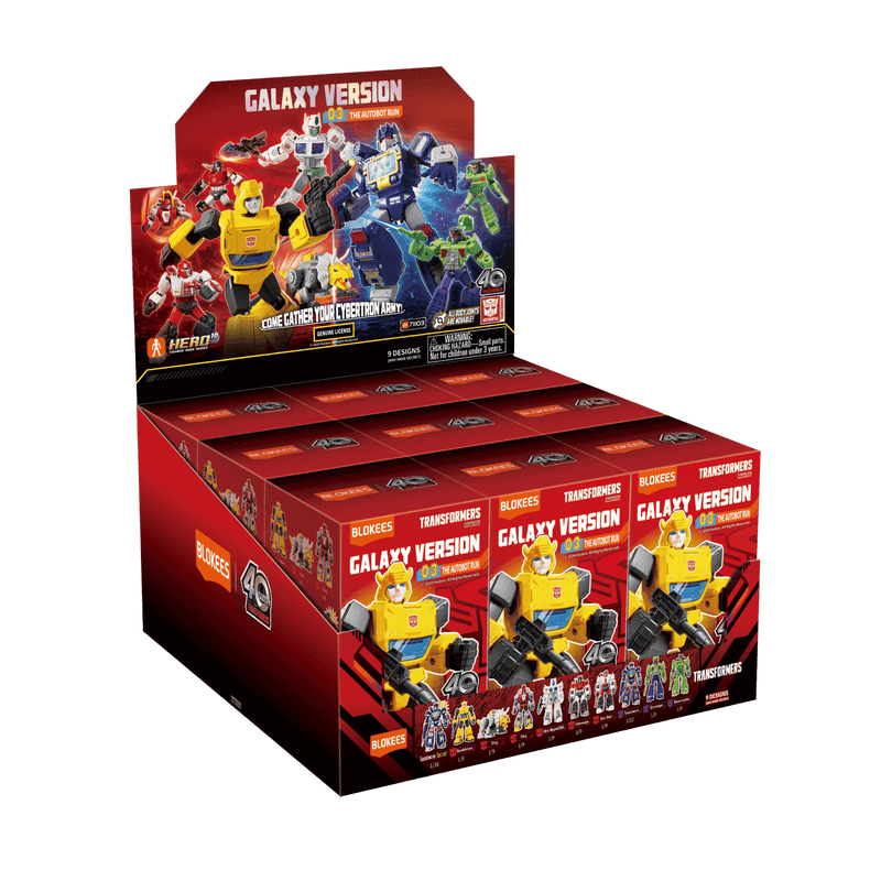 PREVENTA - Blokees - Figuras Transformers Galaxy Version 03 - 