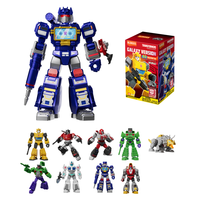 PREVENTA - Blokees - Figuras Transformers Galaxy Version 03 - 