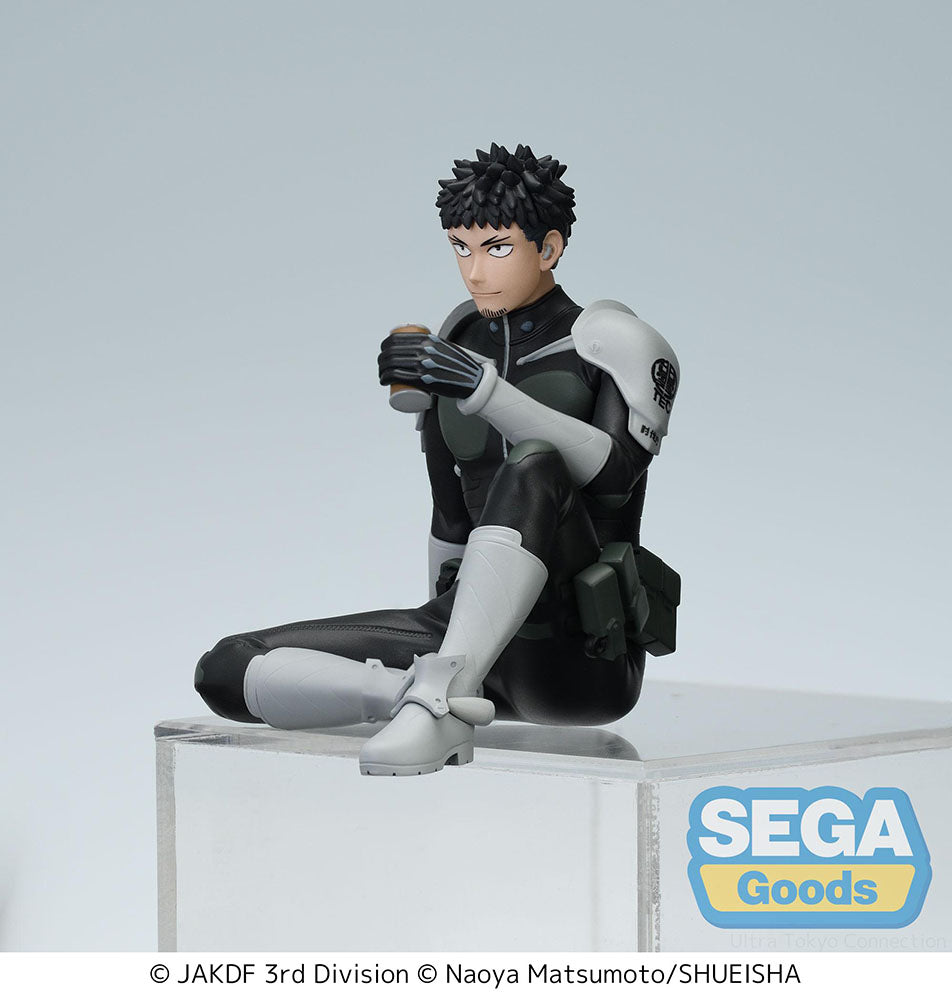 KAIJU No. 8 PM Perching Figure "Kafka Hibino" break time