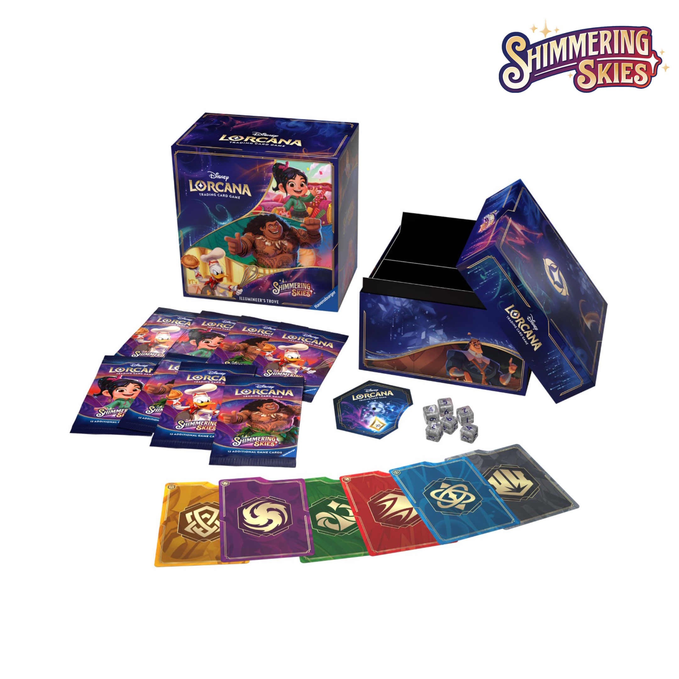 Lorcana Starter set 5 "Shimmering Skies"  TROVE Pack