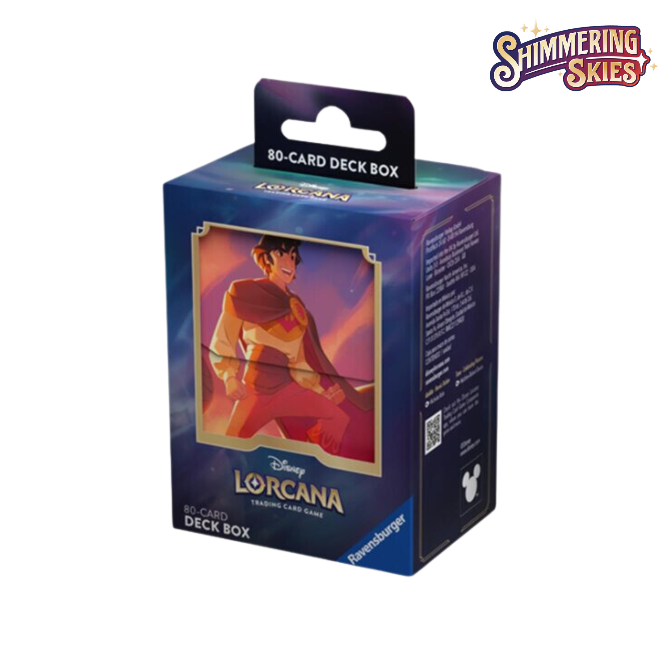 Lorcana Starter set 5 "Shimmering Skies" Deck Box