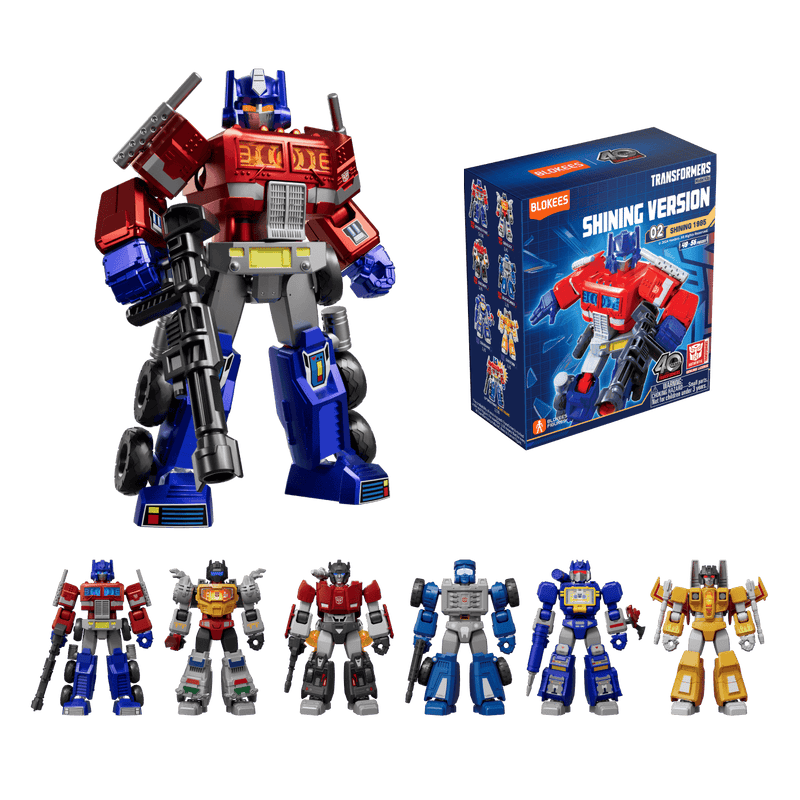 PREVENTA - Blokees - Figuras Transformers Versión Brillante 02 - 