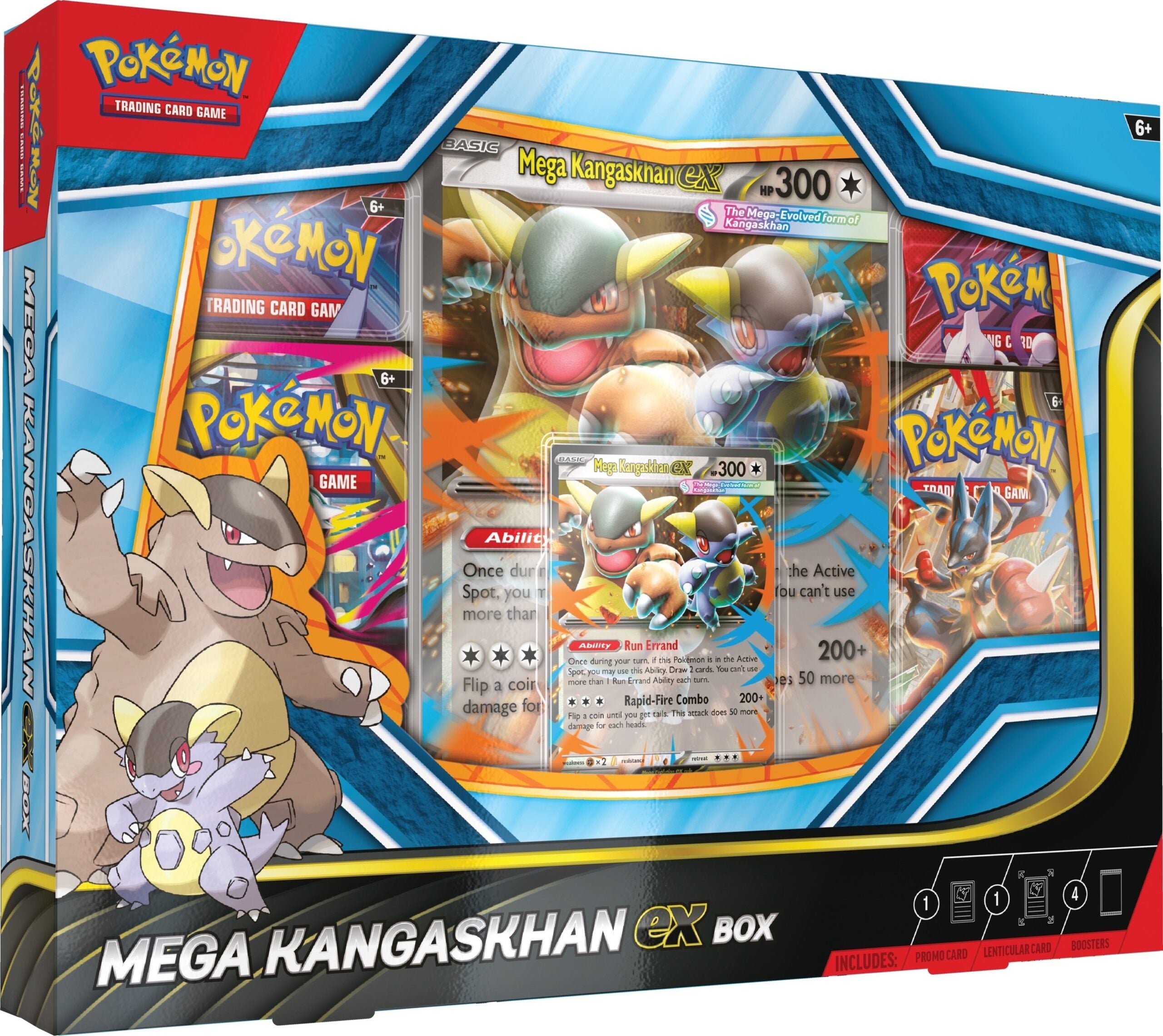Pokemon TCG: Mega Kangaskhan X ex Box