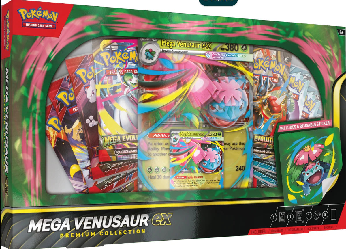 Pokemon TCG: Mega Venusaur ex Ultra Premium Collection